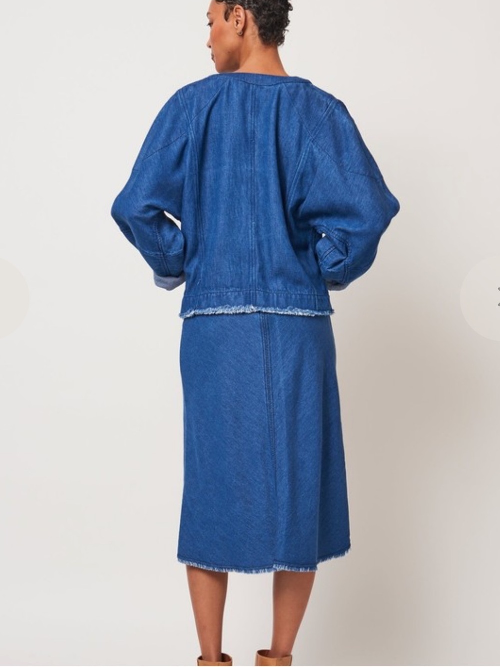 Raquel Allegra JJ Denim Jacket
